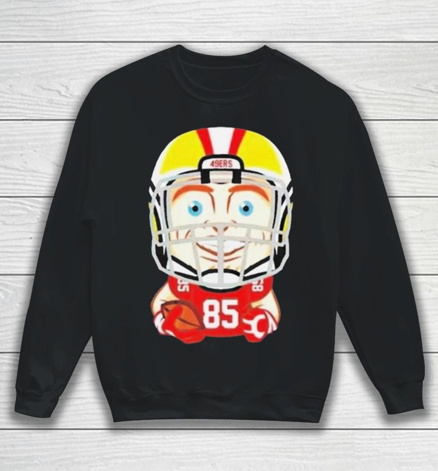 San Francisco 49Ers Football George Kittle No 85 Chibi Sweatshirt