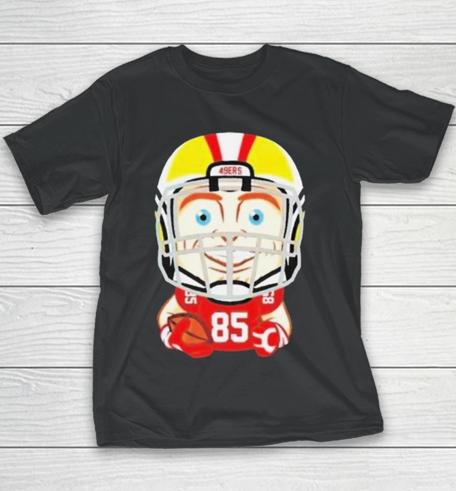 San Francisco 49Ers Football George Kittle No 85 Chibi Youth T-Shirt