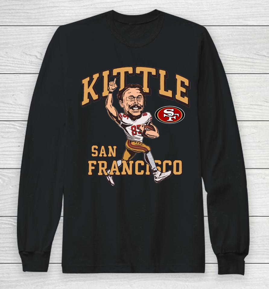 San Francisco 49Ers George Kittle By Homage Long Sleeve T-Shirt