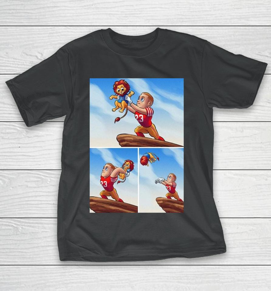 San Francisco 49Ers Knock Out Detroit Lions And Advance To The Super Bowl Lviii T-Shirt