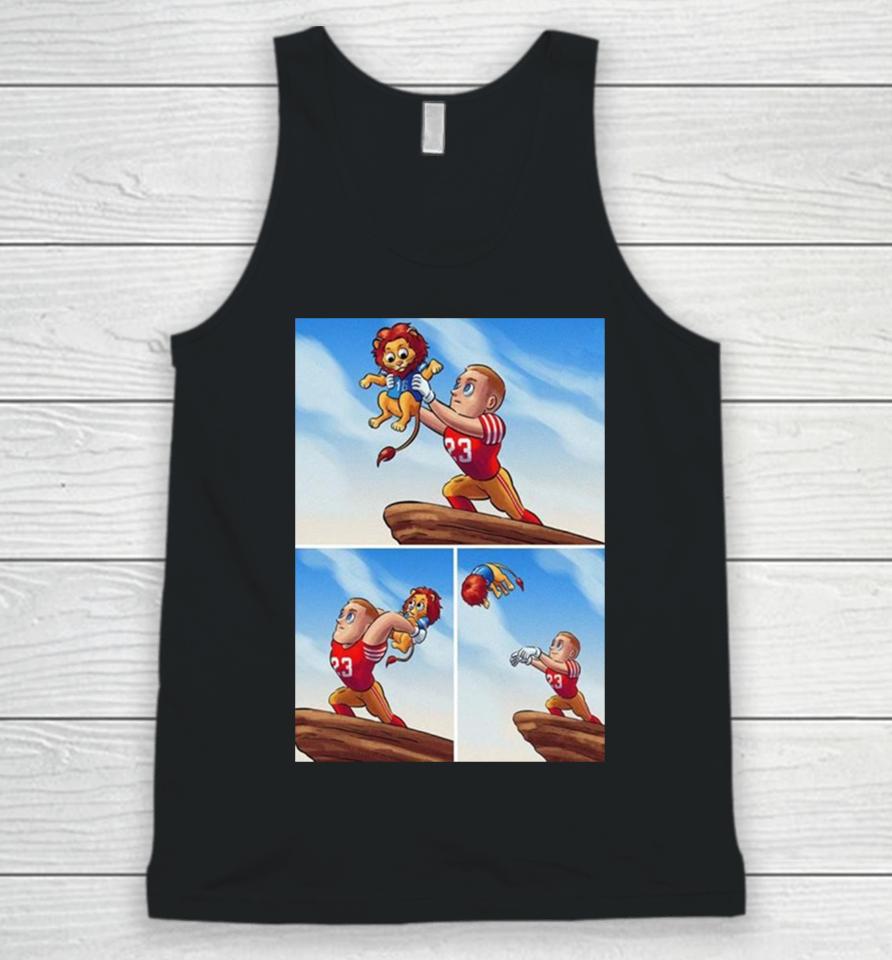 San Francisco 49Ers Knock Out Detroit Lions And Advance To The Super Bowl Lviii Unisex Tank Top