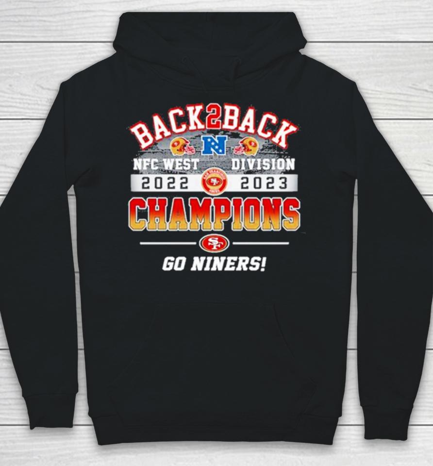 San Francisco 49Ers Nfc West Division 2022 – 2023 Champions Go Niners Hoodie