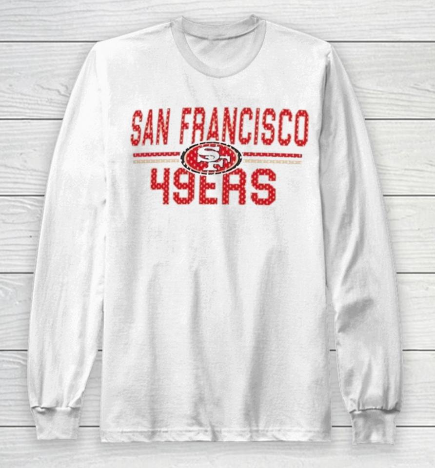 San Francisco 49Ers Starter Mesh Team Graphic 2024 Long Sleeve T-Shirt