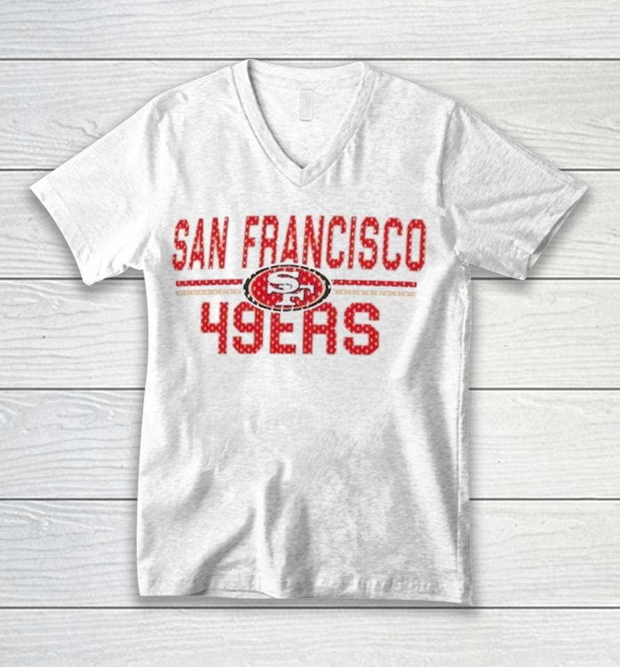San Francisco 49Ers Starter Mesh Team Graphic 2024 Unisex V-Neck T-Shirt