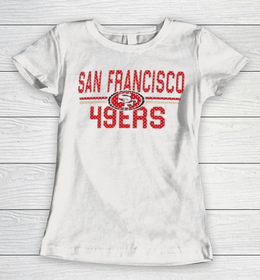 San Francisco 49Ers Starter Mesh Team Graphic 2024 Women T-Shirt