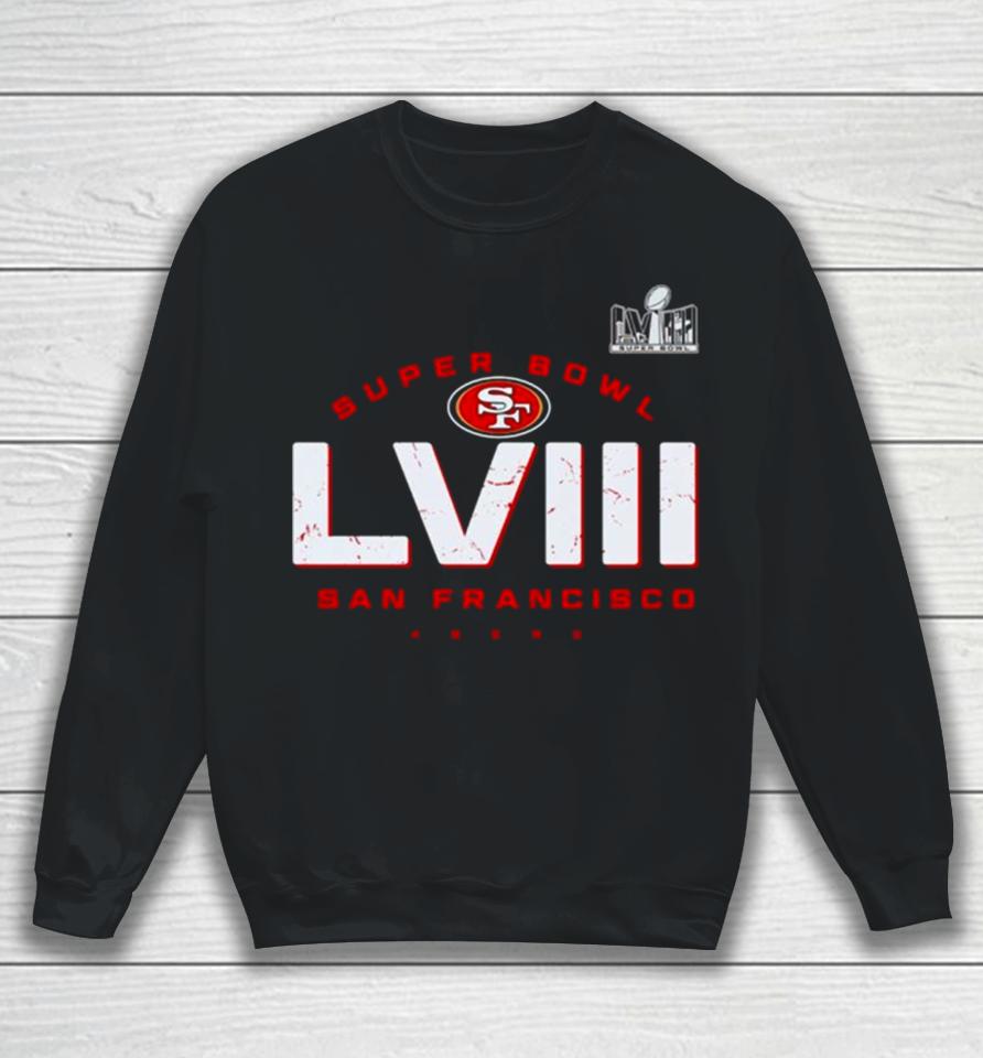 San Francisco 49Ers Super Bowl Lviii Sweatshirt