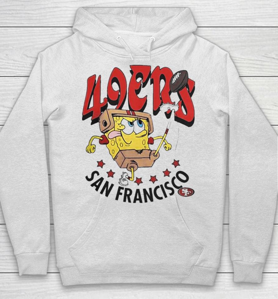 San Francisco 49Ers X Homage Super Bowl Lviii X Spongebob Squarepants Hoodie