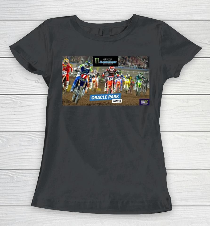San Francisco Ama Supercross Jan 13 2024 Race Women T-Shirt