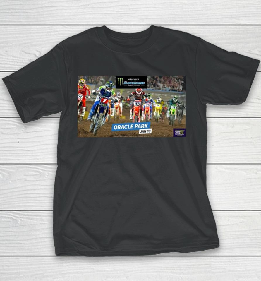 San Francisco Ama Supercross Jan 13 2024 Race Youth T-Shirt