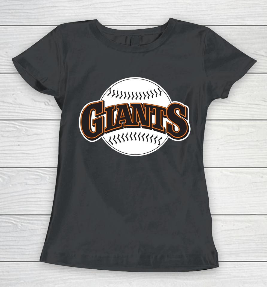 San Francisco Giants Fanatics Black Cooperstown Collection Women T-Shirt