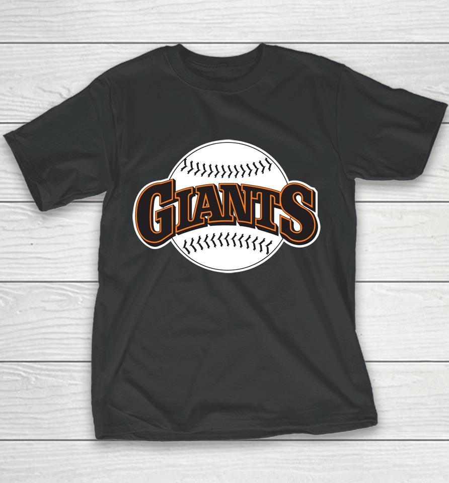 San Francisco Giants Fanatics Black Cooperstown Collection Youth T-Shirt