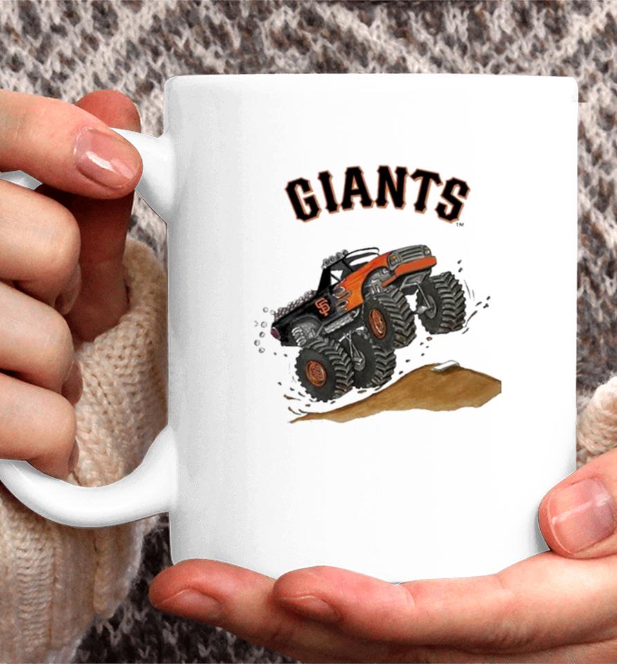 San Francisco Giants Monster Truck Mlb Coffee Mug