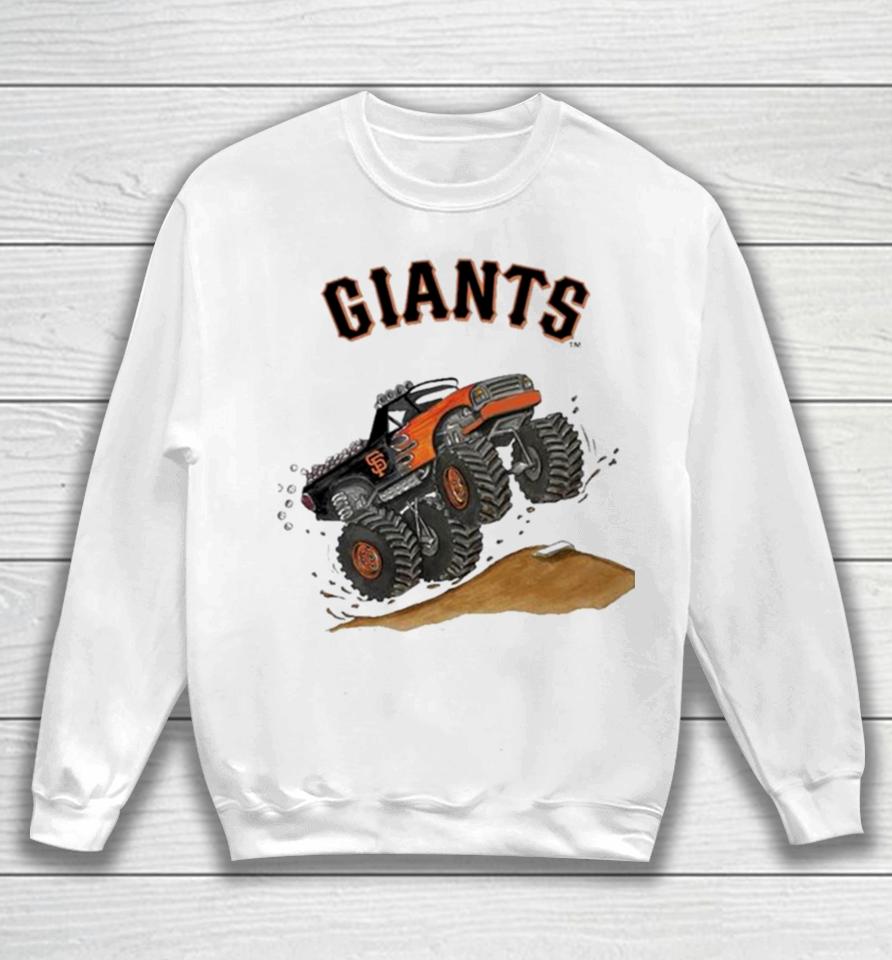 San Francisco Giants Monster Truck Mlb Sweatshirt