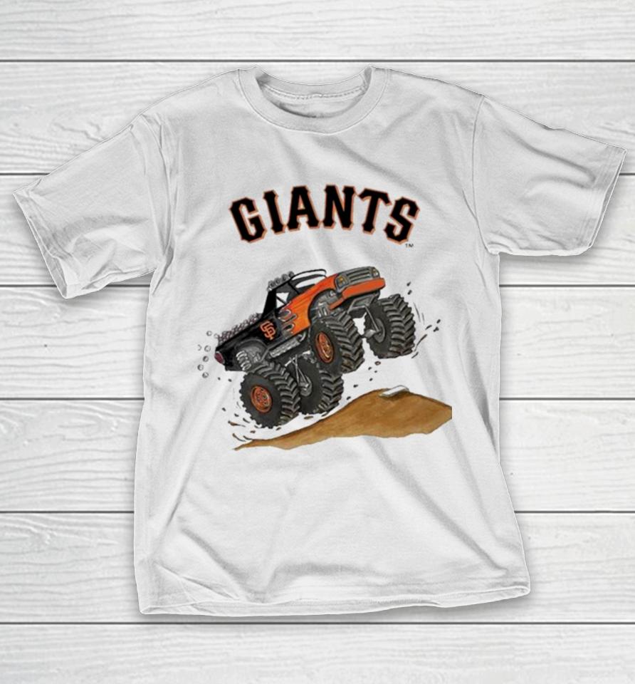 San Francisco Giants Monster Truck Mlb T-Shirt