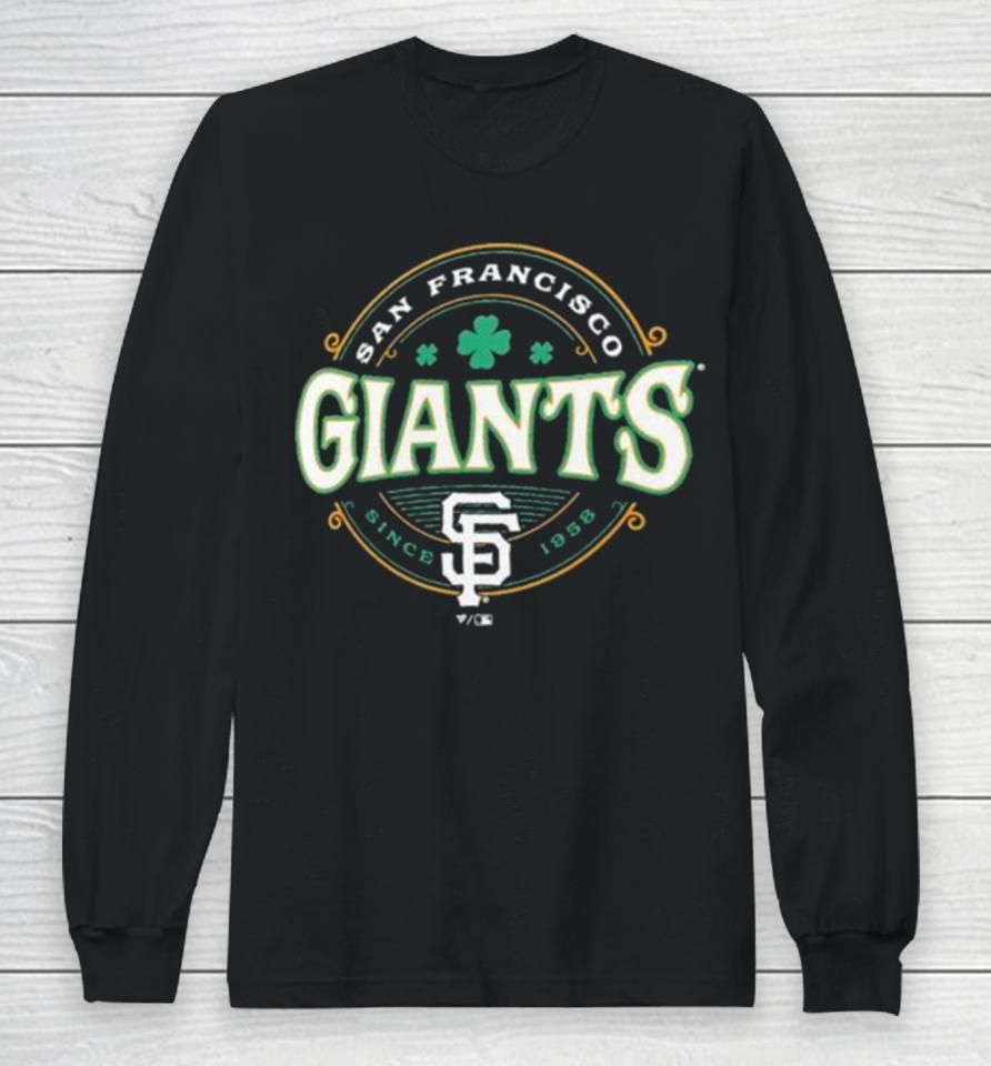 San Francisco Giants St. Patrick’s Day Lucky 2024 Long Sleeve T-Shirt