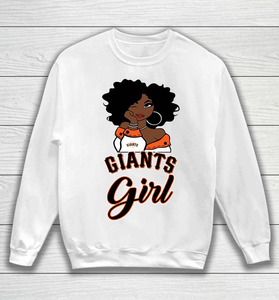 San Francisco Giantss Girl Mlb Sweatshirt