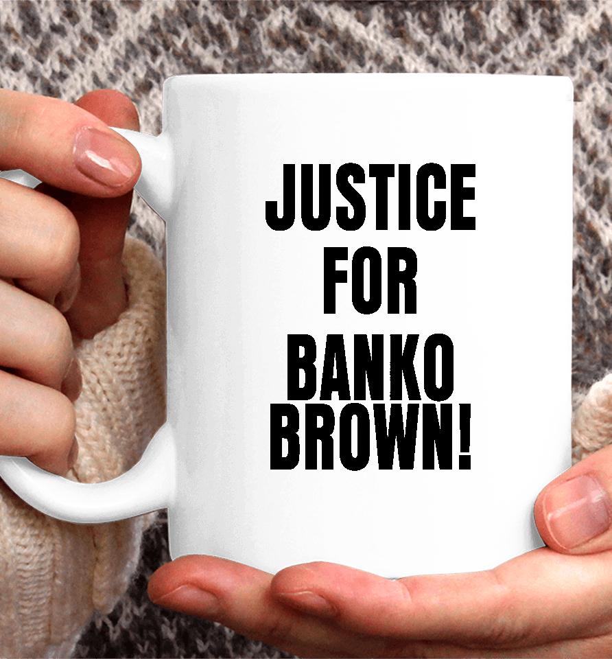 San Francisco Justice For Banko Brown Coffee Mug