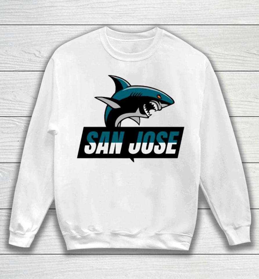 San Jose Hockey Sharks Nhl Logo Sweatshirt