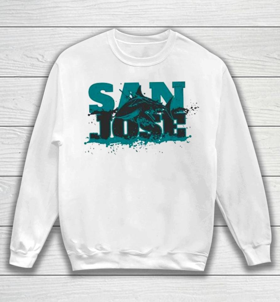 San Jose Hockey Sharks Swim Sport Sweatshirt