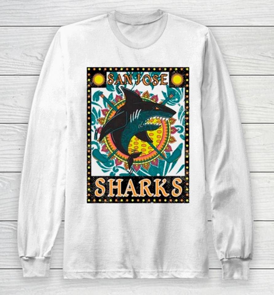 San Jose Sharks 23 24 Diwali Long Sleeve T-Shirt
