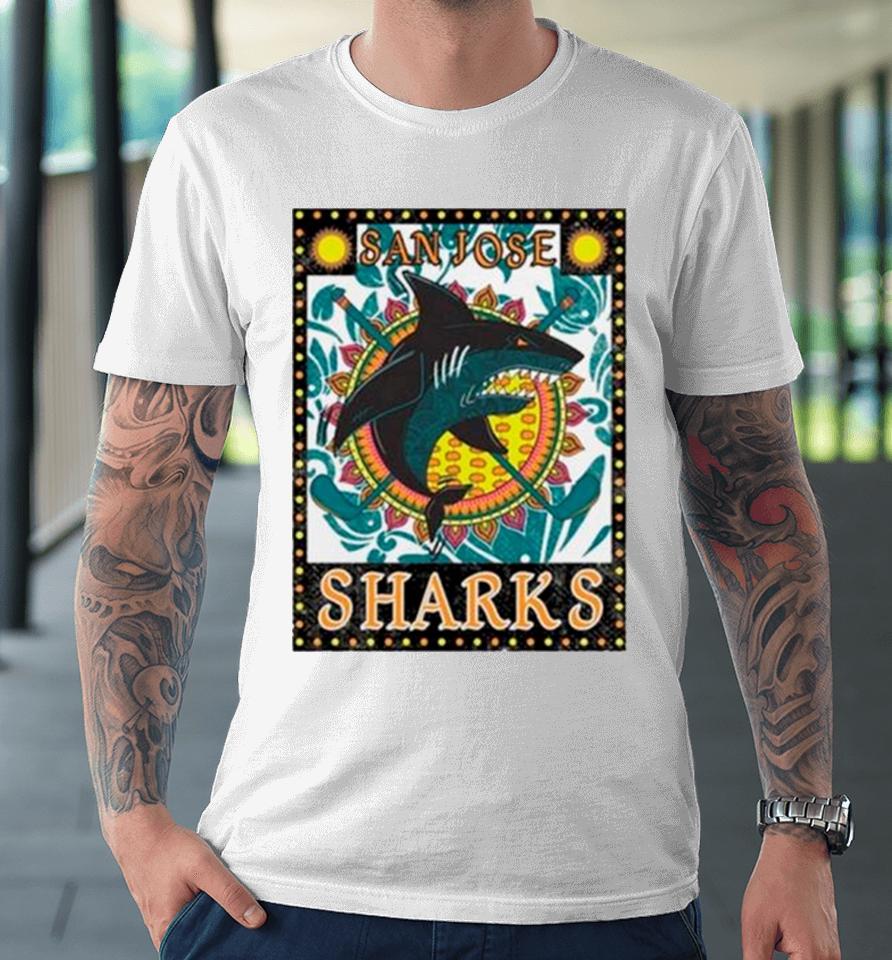 San Jose Sharks 23 24 Diwali Premium T-Shirt
