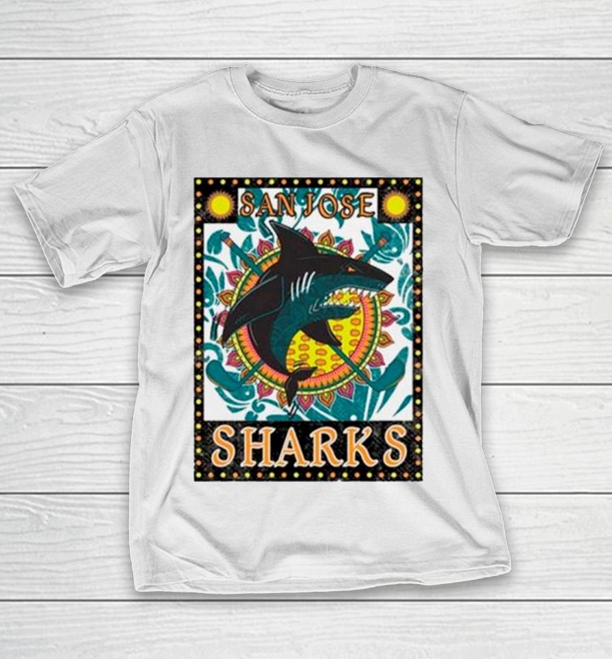 San Jose Sharks 23 24 Diwali T-Shirt