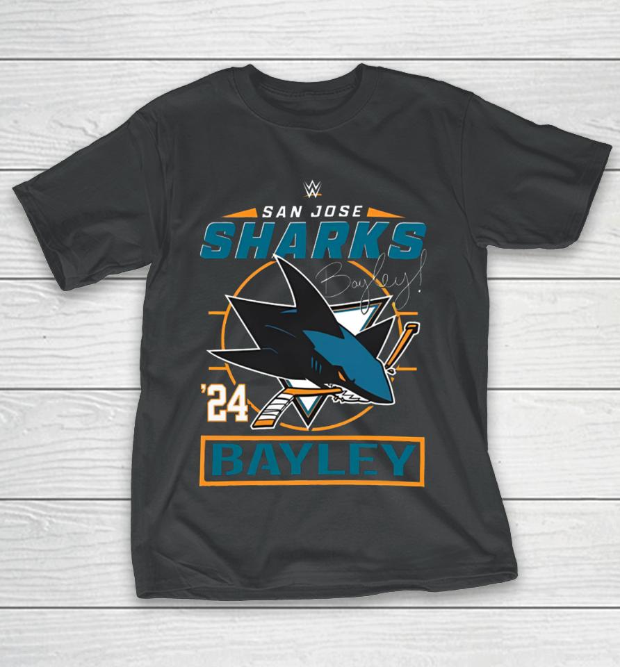 San Jose Sharks Bayley Wwe ’24 T-Shirt