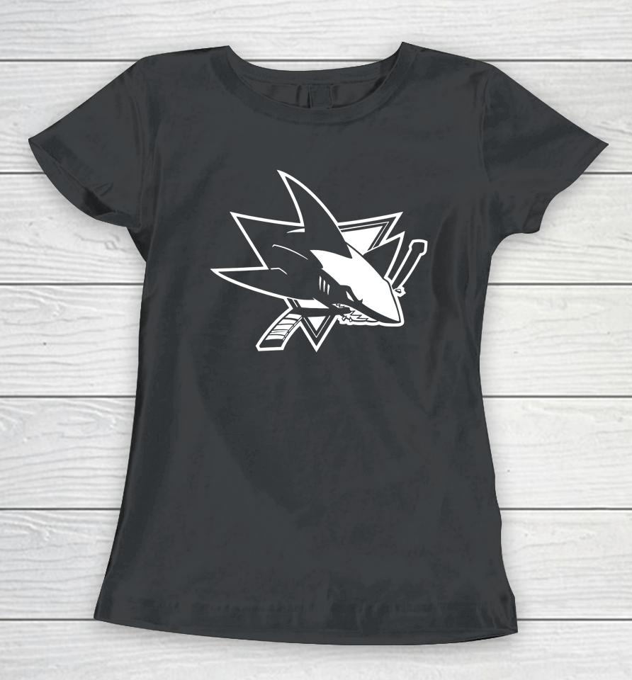 San Jose Sharks Dallas Stars Play That Hawkey Women T-Shirt