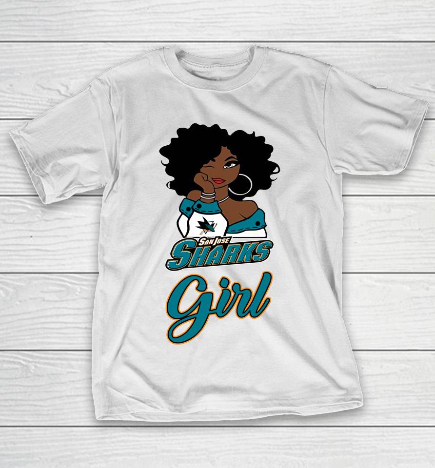 San Jose Sharks Girl Nhl T-Shirt