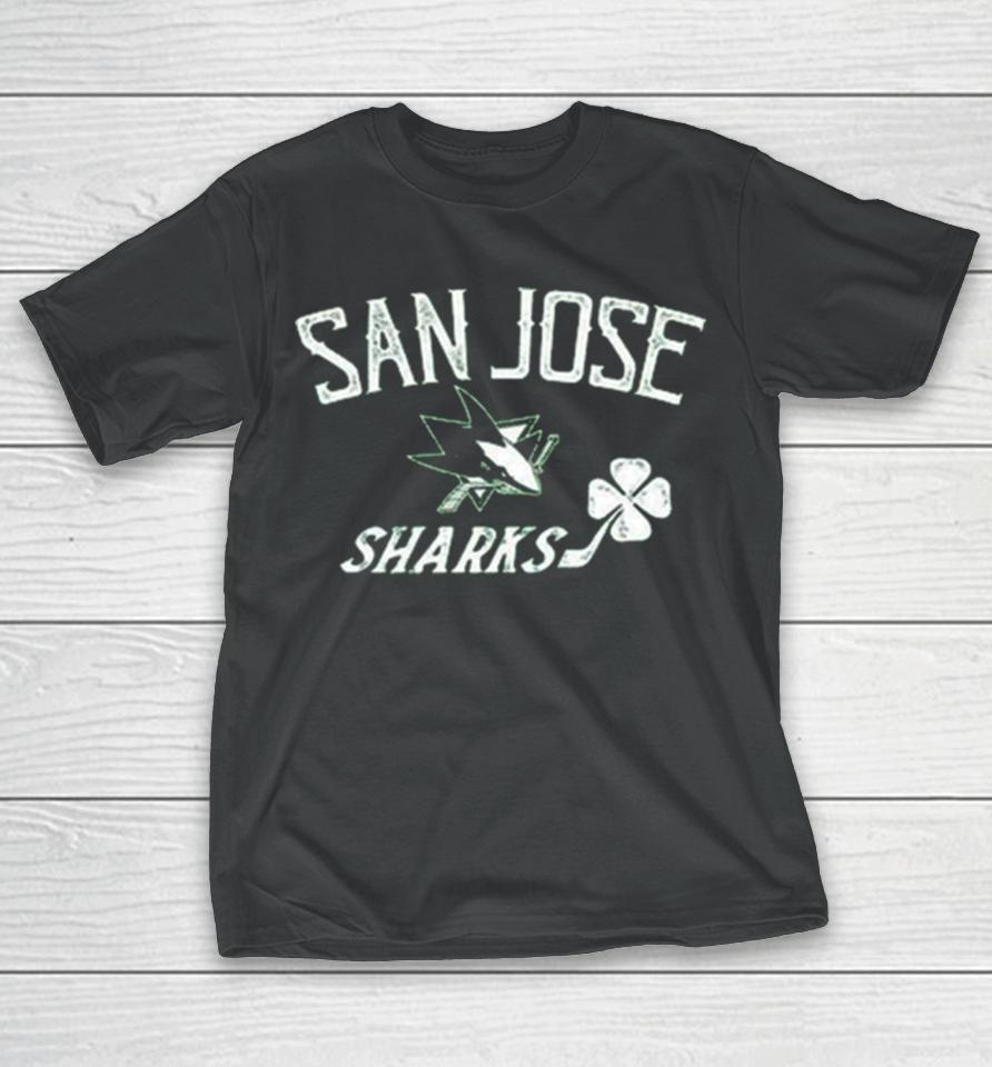 San Jose Sharks Levelwear Youth St. Patrick’s Day Little Richmond Clover T-Shirt