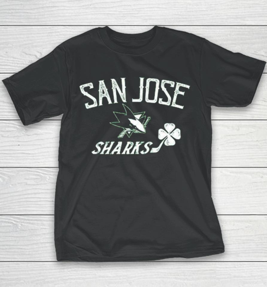 San Jose Sharks Levelwear Youth St. Patrick’s Day Little Richmond Clover Youth T-Shirt