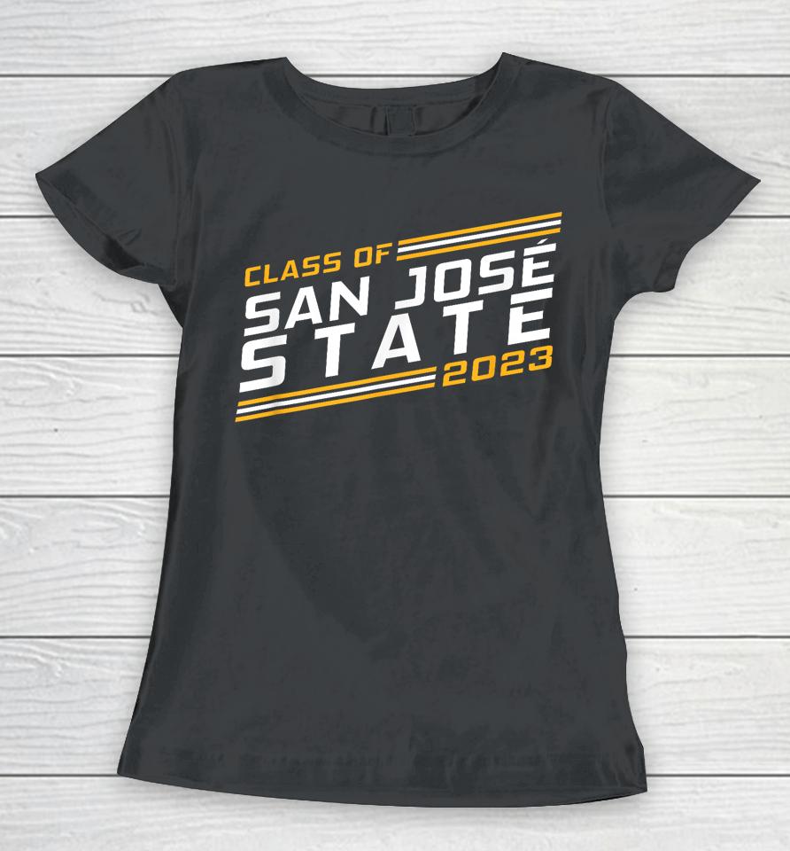 San Jose State University Sjsu Spartans Class Of 2023 Women T-Shirt