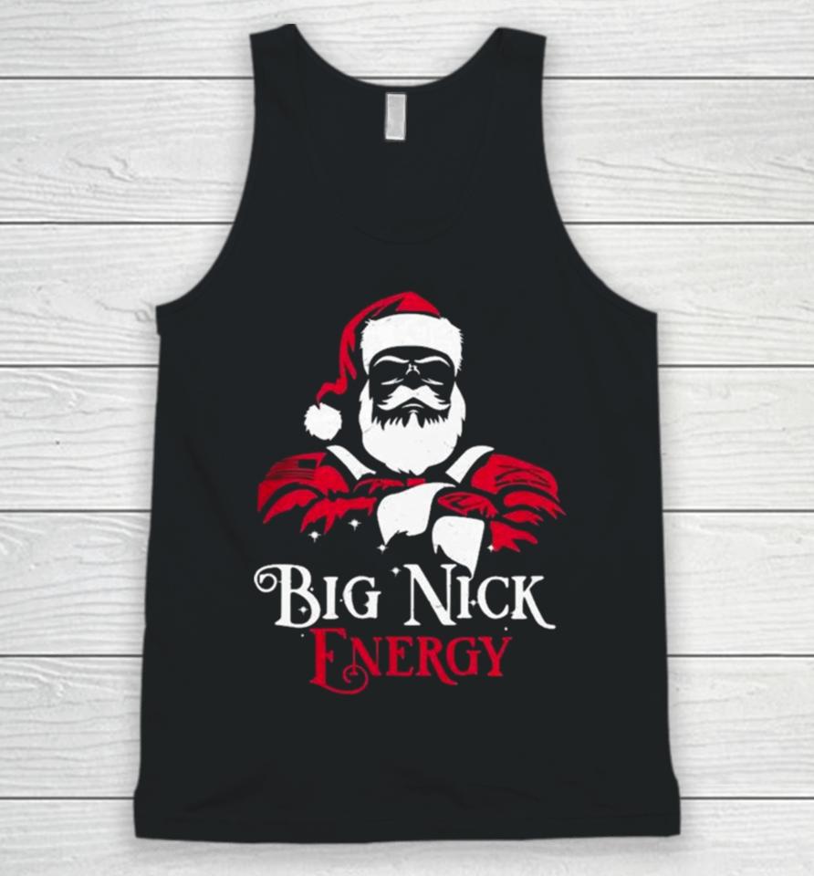 Santa Big Nick Energy Unisex Tank Top