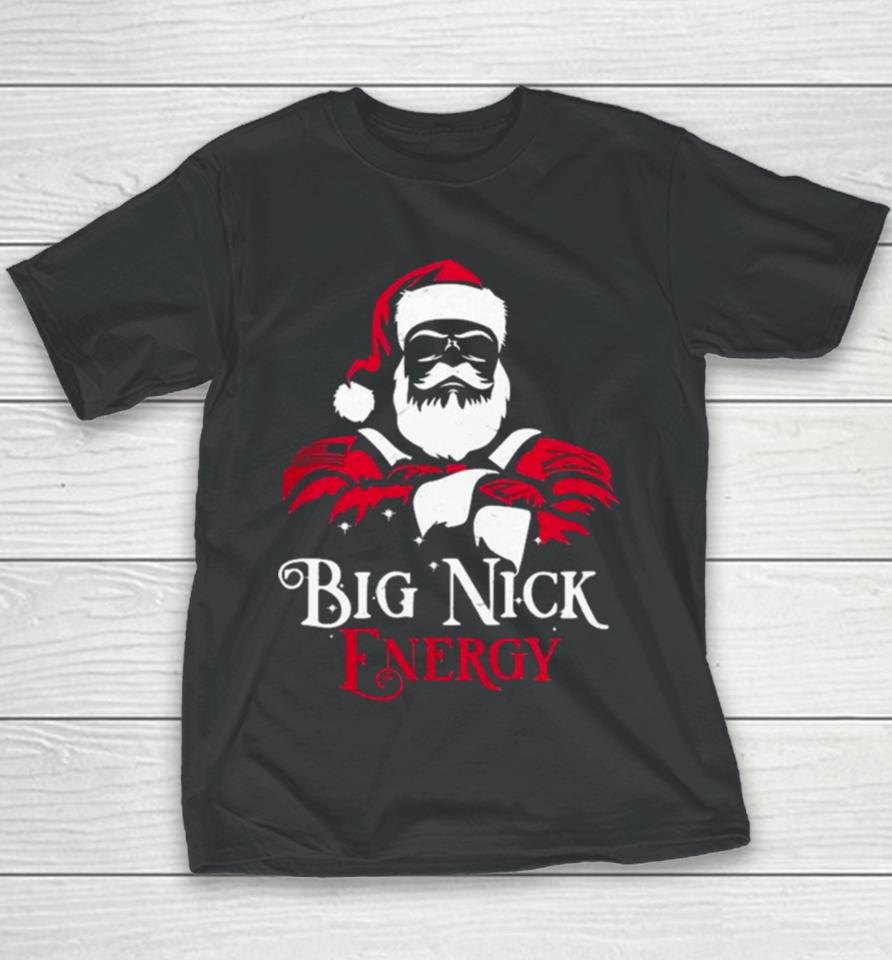 Santa Big Nick Energy Youth T-Shirt