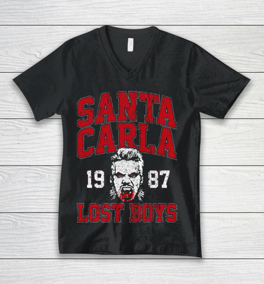 Santa Carla Lost Boys Unisex V-Neck T-Shirt