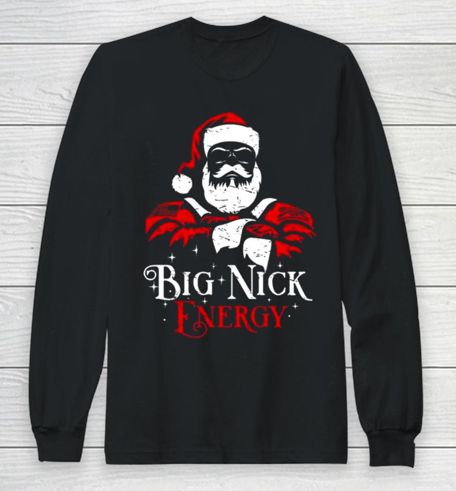 Santa Claus Big Nick Energy Christmas 2023 Sweatshirts Long Sleeve T-Shirt