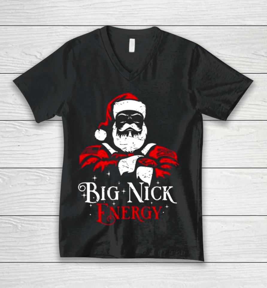 Santa Claus Big Nick Energy Christmas 2023 Sweatshirts Unisex V-Neck T-Shirt