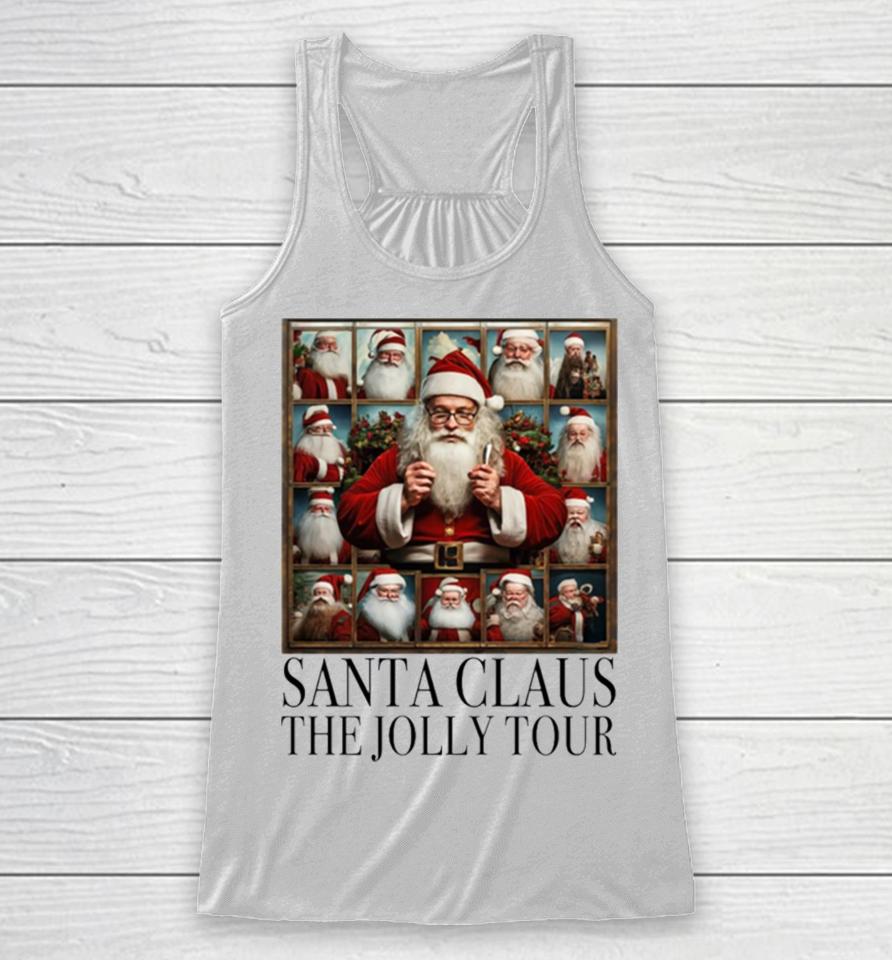 Santa Claus The Jolly Tour Racerback Tank