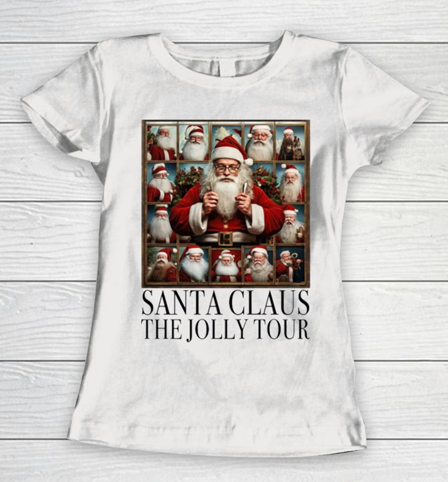 Santa Claus The Jolly Tour Women T-Shirt