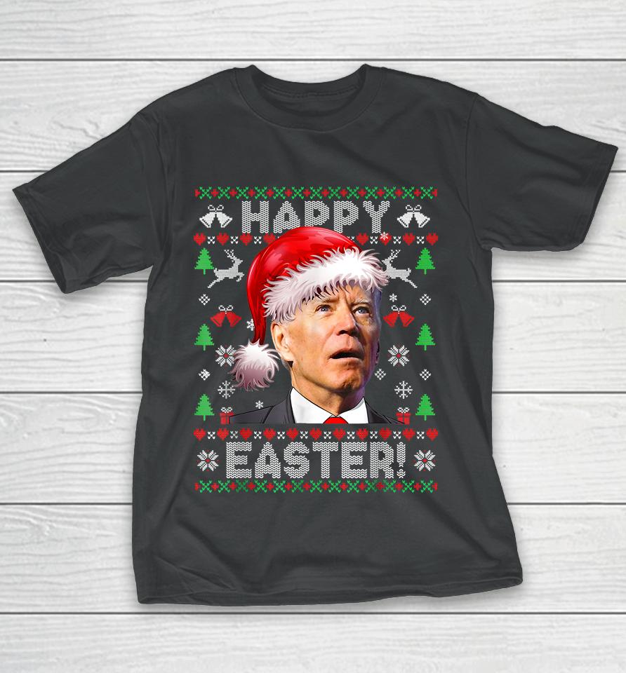 Santa Joe Biden Happy Easter T-Shirt