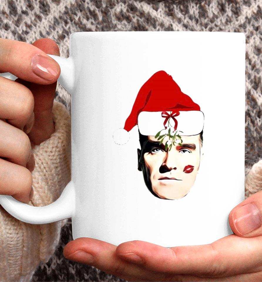 Santa Morrissey Face Merry Christmas Coffee Mug