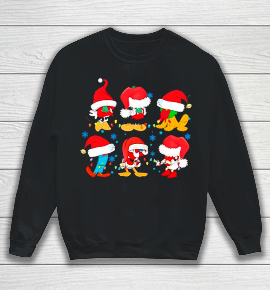 Santa Mouse And Friends Christmas Sweatshirt