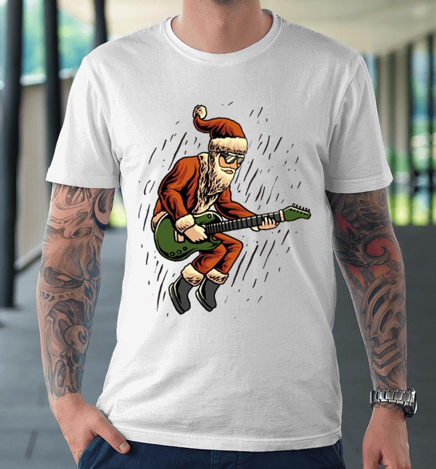 Santa Rock And Roll Premium T-Shirt