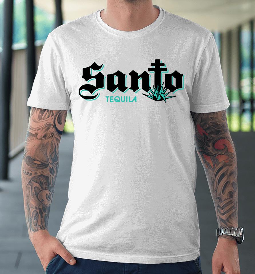 Santo Tequila Shirt Santa Tequila Premium T-Shirt