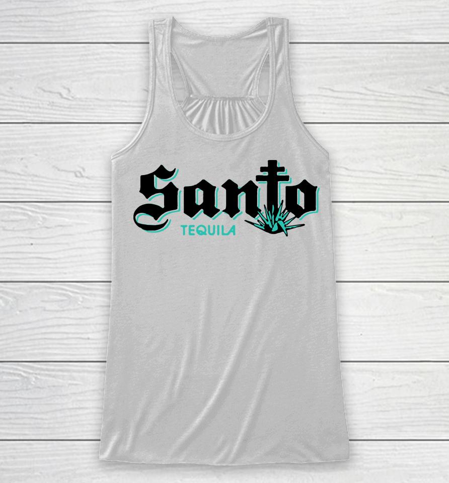 Santo Tequila Shirt Santa Tequila Racerback Tank