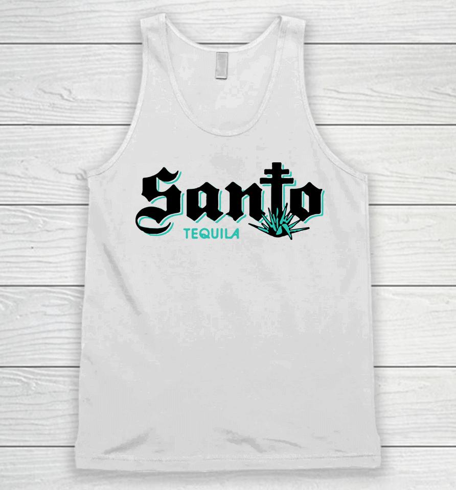 Santo Tequila Shirt Santa Tequila Unisex Tank Top