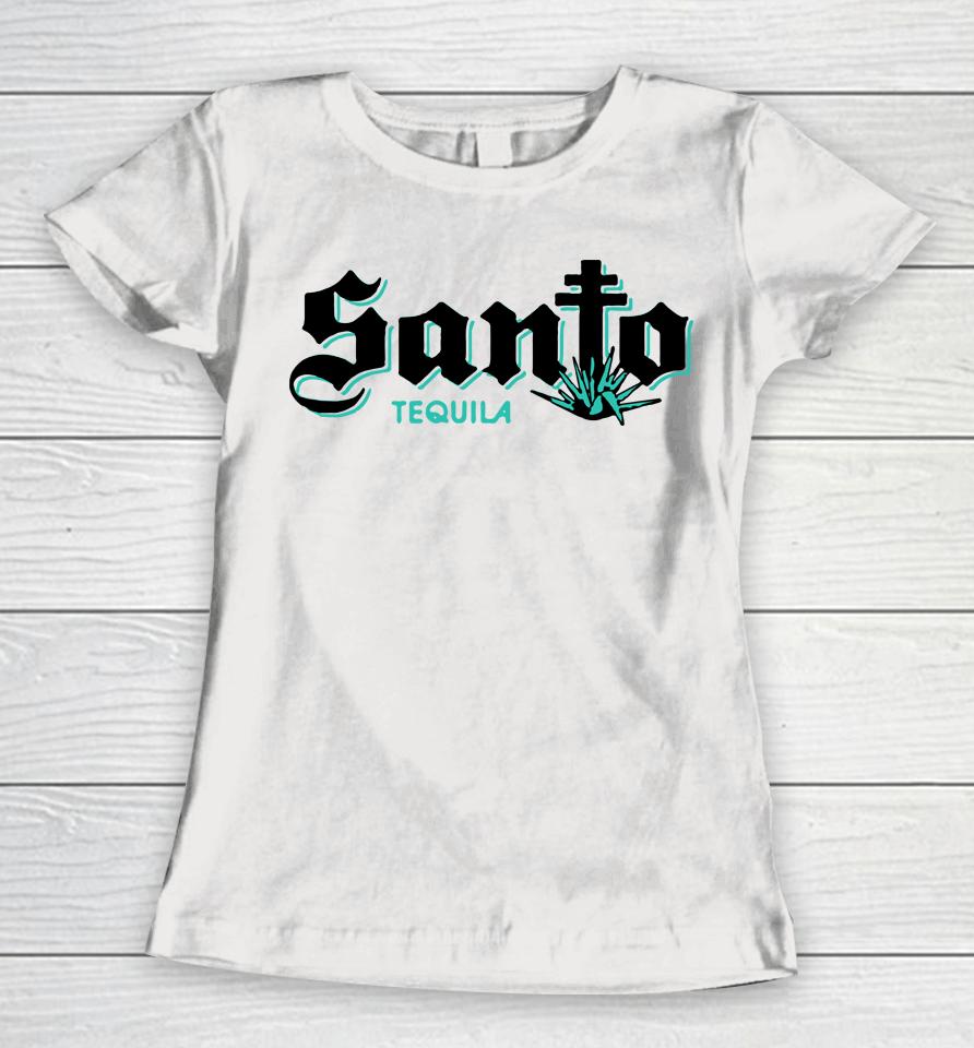 Santo Tequila Shirt Santa Tequila Women T-Shirt