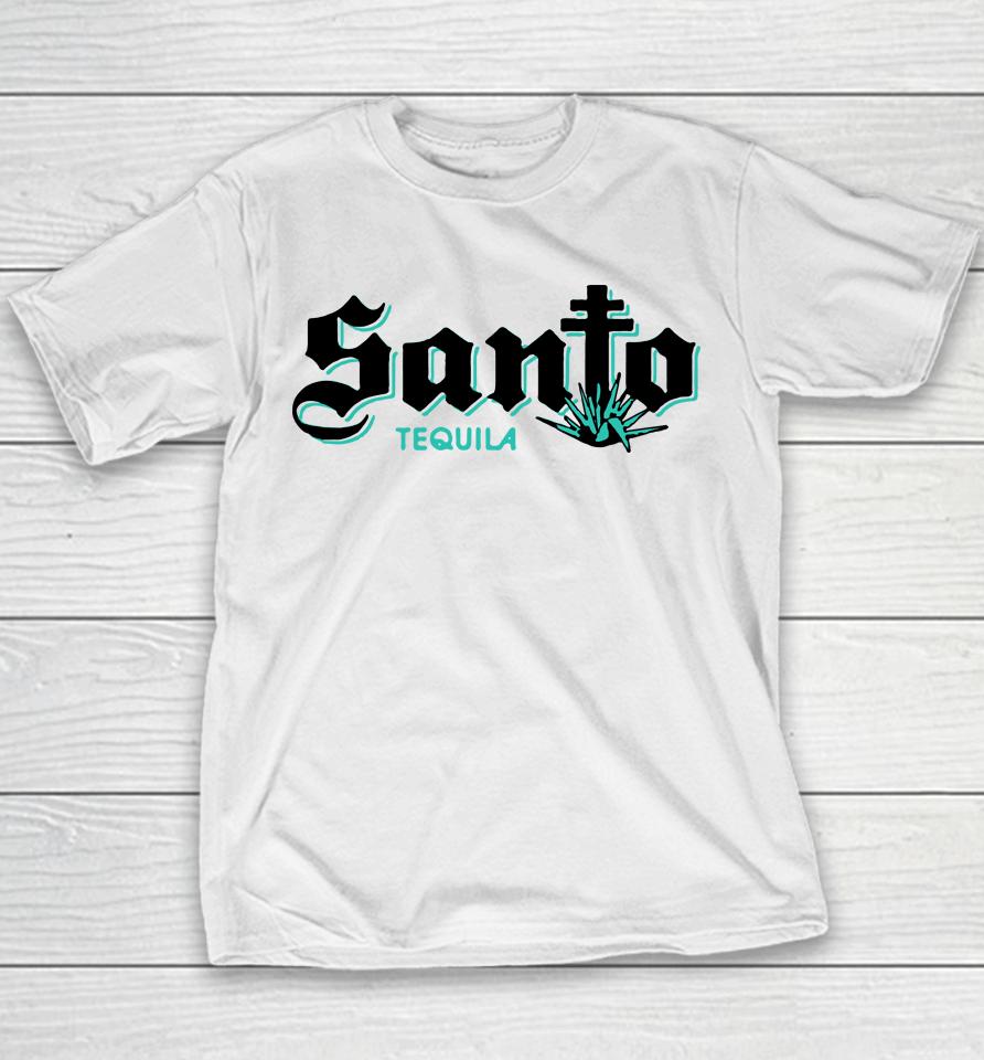 Santo Tequila Shirt Santa Tequila Youth T-Shirt