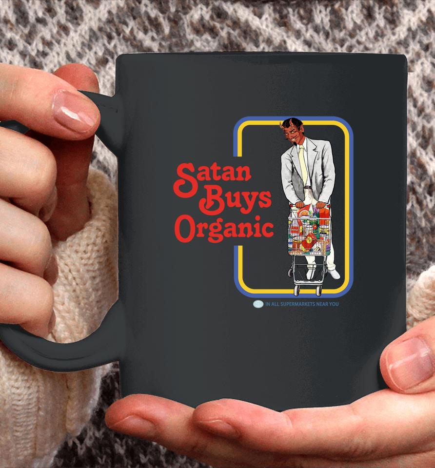 Satan Buys Organic Coffee Mug