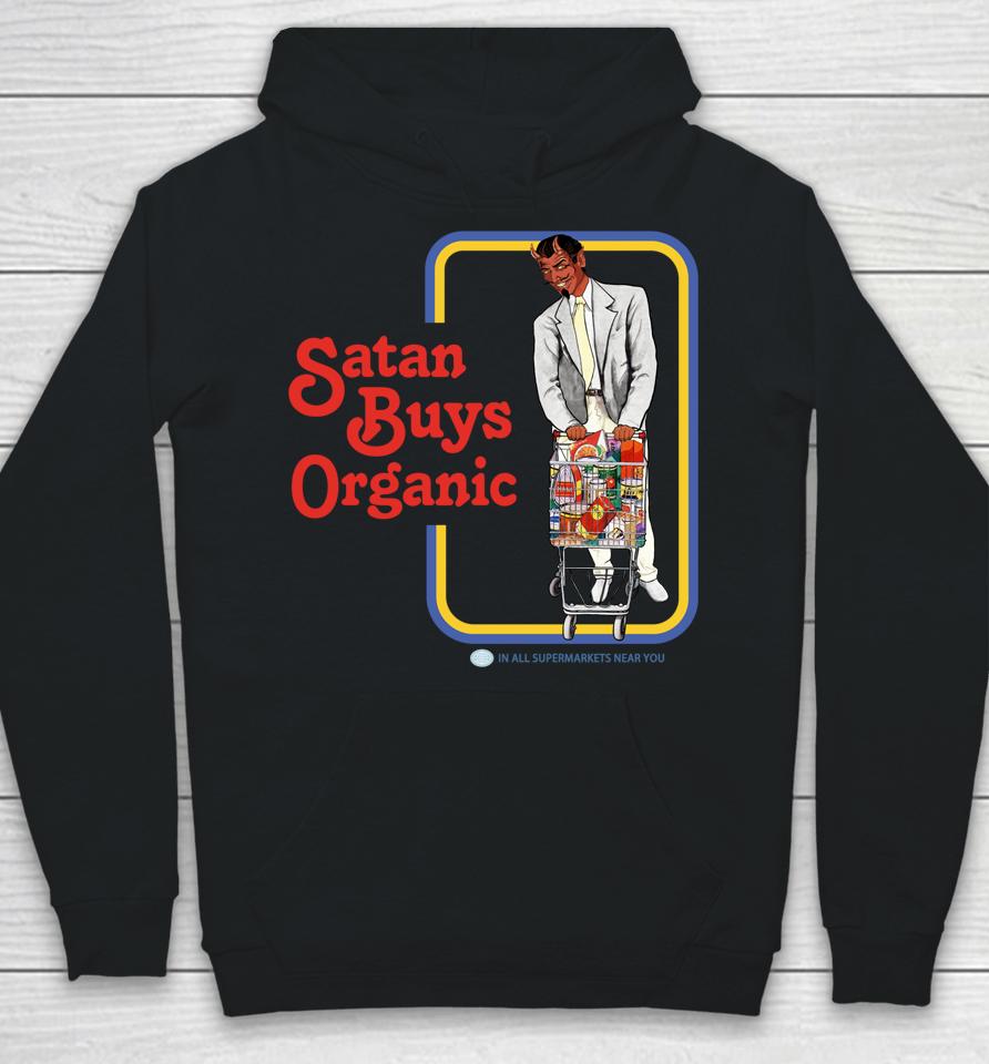 Satan Buys Organic Hoodie